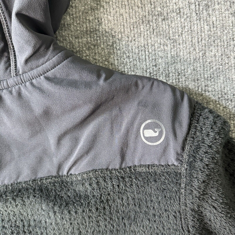 Vineyard Vines Sweater Mens Small Terry Cloth Full Zip Dockside Waffle - Picture 6 of 14